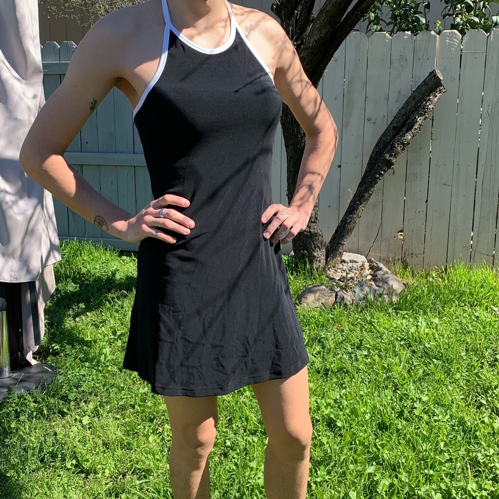 SOLD!! 90’s babydoll style halter dress